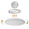 Round LED Ceiling Light Fixture Modern Flush Mount 36W 6500K Cool Daylight Energy Ideal for Office Kitchen Bedroom Living Room Bathroom Dining Room Hallway and Entryway